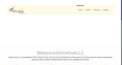 Desktop Screenshot of deliciafood.com